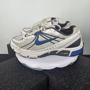 Nike Air Tri-D Run 2009 Vintage White Blue Mesh Sneakers 354493-141 Mens 10 Shoe